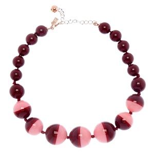 KATE SPADE • In A Flash Striped Berry Necklace